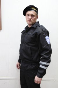 Охранник в форме